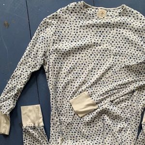 Victoria Secret Country Floral Thermal Pajama Set